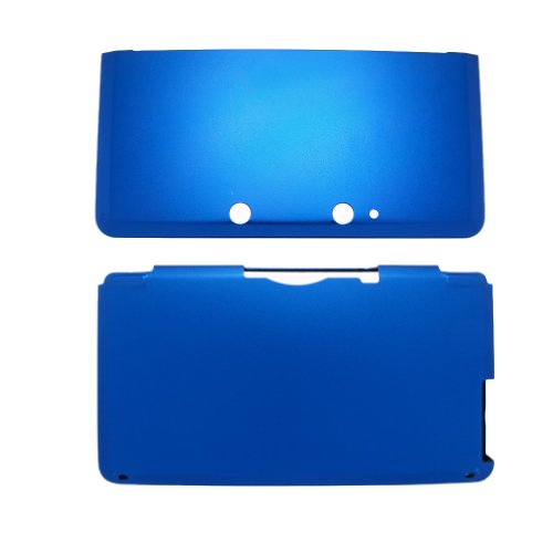 Kék Nintendo 3DS (Nem XL) Teljes Alumínium Fém Esetben Védő Fedél + Ingyenes Képernyő Védő, Kék