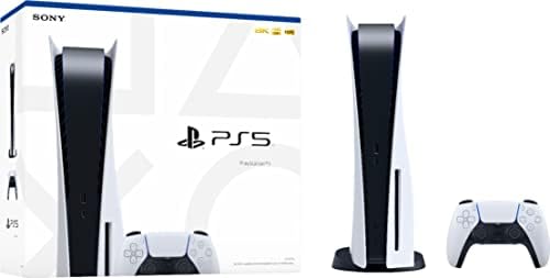 Playstation 5 Lemez Verzió PS5 Konzol - Kiegészítő Vezérlő DualSense töltőállomás, 4K-TV-Játék, 120Hz 8K Kimenet, 16 gb-os GDDR6,