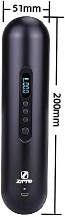 Abaodam Jármű Okos Pumpa Mini Gumiabroncs Inflator Hordozható USB Powered Pumpa (Fekete), Bicikli alkatrész