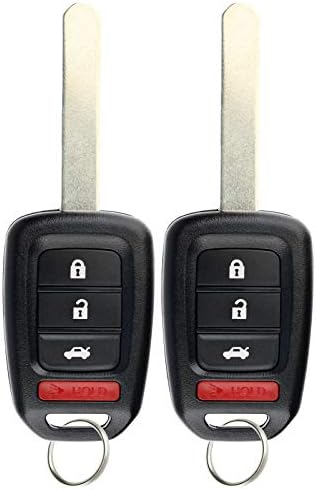 KeylessOption Kulcsnélküli Bejegyzés Távoli Fob Vágatlan Gyújtás Autó Kulcs a Honda Accord, Civic -2019 MLBHLIK6-1TA