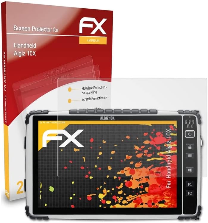 atFoliX képernyővédő fólia Kompatibilis Kézi Algiz 10X Képernyő Védelem Film, Anti-Reflective, valamint Sokk-Elnyelő FX