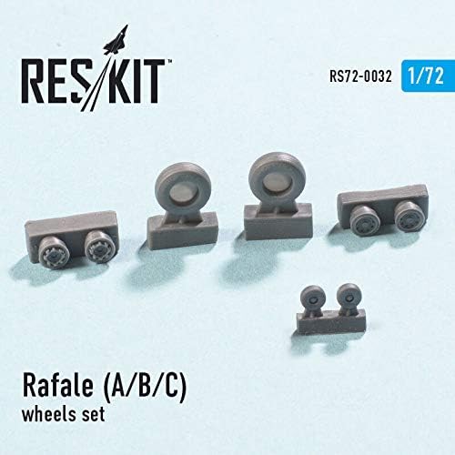 Reskit RS72-0032 - 1/72 – Gyanta Kerekek Beállítása a Dassault Rafale (A/B/C)