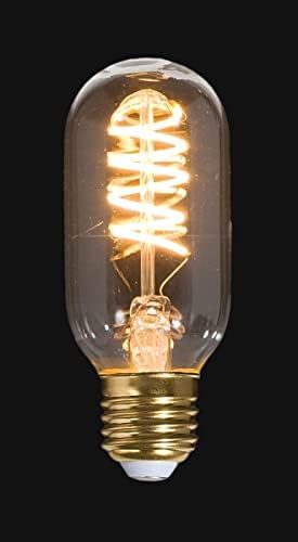 B&P Lámpa® Közepes Bázis E26 Edison LED Izzó Vintage Stílusú Spirál Végtelen, T 14 Forma