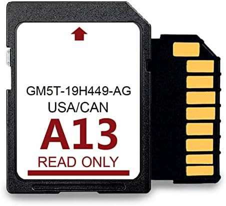 2022 Frissített A13 Autós GPS Navigáció SD-Kártya Kompatibilis a Lincoln&Fordt Beleértve A Latested USA/Kanada Új Térképek