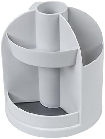 ZHUHW 360 fokban forgó henger alakú háztartási papíráru szétválasztás tolltartó asztal (Szín : Onecolor, Mérete : 12 * 14 cm)