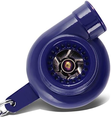 Minituare Spinnable Turbófeltöltő Kompresszor Kulcstartó (Kék Bevont)
