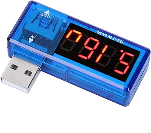 GOOFFY USB Feszültség Teszter Voltmérő Teszter 2db Felhasználók számára a Gyárak multiméter