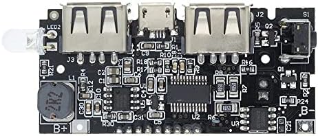 ZYM119 Dual USB 5V 1A 2.1 Mobil Power Bank 18650 Akku Töltő PCB Power Modul Tartozékok Telefon DIY LED LCD Modul Testület Áramkör