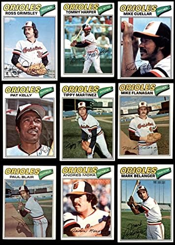 1977 Topps Baltimore Orioles Csapat készen áll Baltimore Orioles (Set) VG+ Orioles