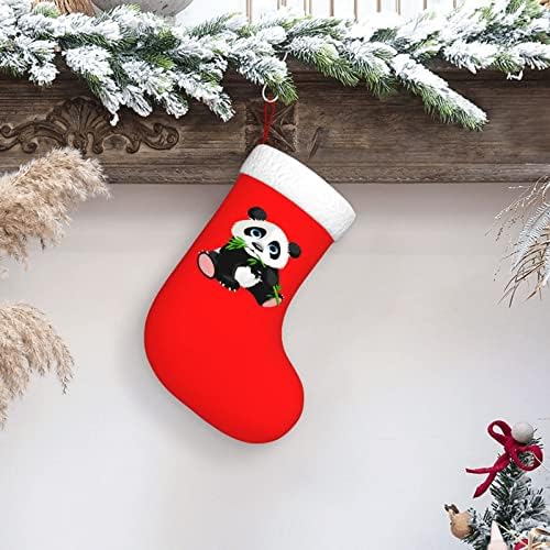 CUTEDWARF Nagy Arc Panda Christma Harisnya karácsonyfa Díszek Karácsonyi Zokni a Karácsonyi Ünnep Party Ajándékok, 18 Colos