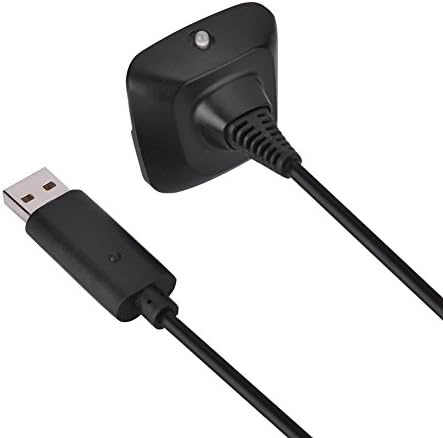 Rosvola USB Töltő, Micro USB Töltő Adapter, USB Töltő, Adapter Játék Vezérlő Microsoft Gyors Töltés kábel Kábel Xbox 360(Fekete)