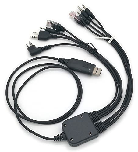 Fumei 8 1 a Számítógép USB-Programozási Kábel Kompatibilis a Kenwood Motorola Yaesu Vertex Icom TYT HYT Kézi Rádió Mobil Rádió