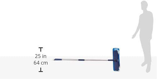 Bona WM710013432 Mop, Microplus W/Tele Pole Kék 4 X 15 Clng Pad