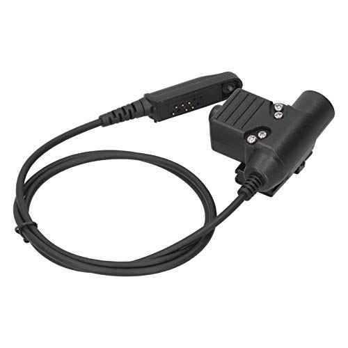 eboxer-1 U94 AV Kábel Fülhallgató Csatlakozó Adapter Kompatibilis a Baofeng UV-9R/UV 9RPLUS/UV XS Walkie Talkie, 3.3 ft