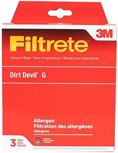 3M Dirt Devil Stílus G Allergén Táska Pkg