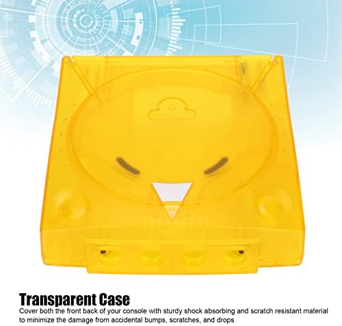 Autuncity Műanyag ház Shell, Teljes védelem Átlátszó műanyag tok SEGA Dreamcast DC