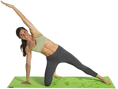 GoFit Nyomtatott Yoga Mat - Zöld