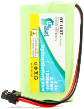 5 Pack - Csere Uniden DECT1580 Akkumulátor - Kompatibilis Uniden BT-1007 Vezeték nélküli Telefon Akkumulátor (1200mAh 2,4 V NI-MH)