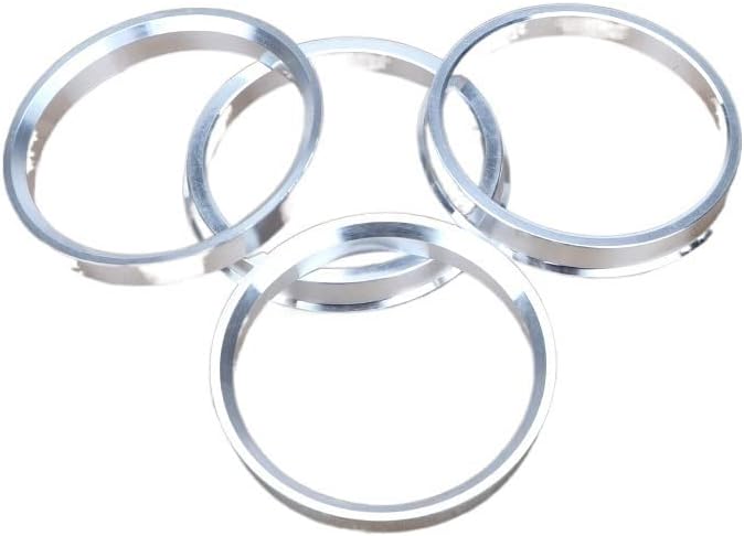 EKOMIS Hub Központú Gyűrűk 4pieces/Set 67.1to66.6、71.6to67.1、73.1to67.1、73.1to70.3、73.1to56.1mm Hub Központú Gyűrűk Alumínium Kerékagy-Gyűrű