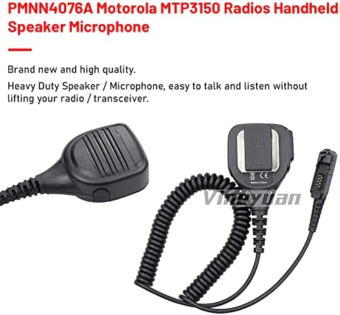 PMNN4076A Motorola MTP3150 XiRP6600i P6620 E8668 3100 Rádiók Kézi Hangszóró, Mikrofon
