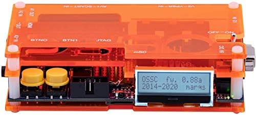 Mcbazel OSSC SCART Komponens VGA-HDMI Nyílt Forráskódú Scan Átalakító v1.6 Retro Játék Szaturnusz SNES PS1 Konzol US Plug