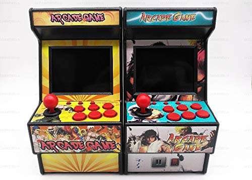 Mini Arcade Játék Gép 156 Klasszikus Kézi Játékok Hordozható Gép Gyerekeknek&Felnőttek 2.8 Szem-Védett Színes Képernyő&Újratölthető