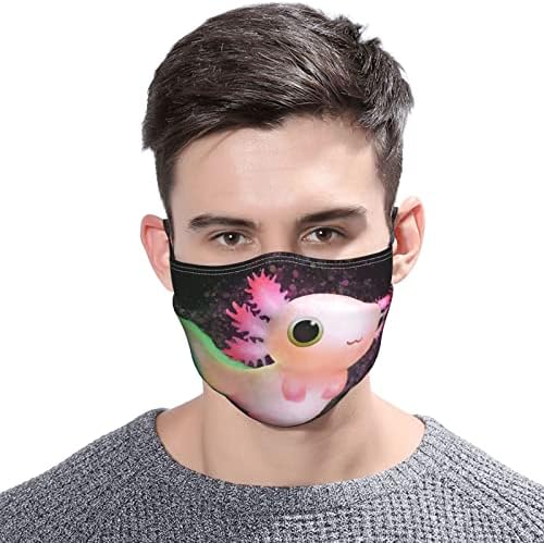 Állítható arc maszkok, 2 Beállítható szűrők, axolotl Szájat Borító maszkot