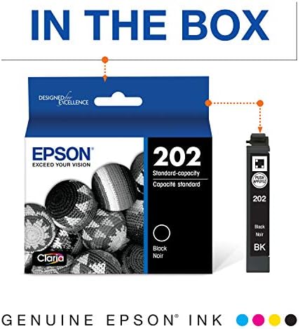 EPSON T202 Claria -Ink Standard Kapacitású Fekete Cartridge (T202120-S), Válasszuk a lehetőséget, Epson Expression and Munkaerő Nyomtatók