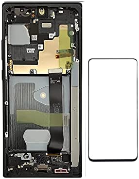 [Fekete Kerettel] Amoled LCD Samsung Galaxy Note 20Ultra 5G Digitalizáló Képernyő, LCD Kijelző, Touch Szerelvény Csere SM-N985 N985A