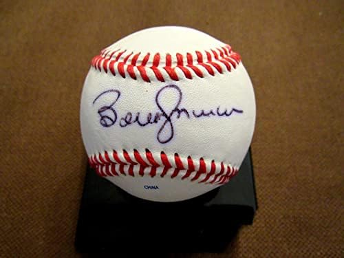 Bobby Murcer Yankees Cubs Óriások Aláírt Auto Vintage Rawlings Ol Baseball Szövetség - Dedikált Baseball