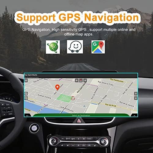 PLEJBONA Android 11.0 Autó Hifi a Benz SL/SLK Osztály 2011-2015 R172 9inch Érintőképernyő Autós GPS Navigáció CarPlay Android Automatikus
