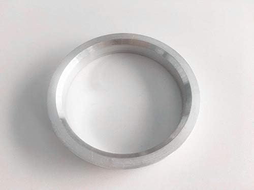 NB-AERO (Pack 4) Alumínium Hub Központú Gyűrűk 72.62 mm OD, hogy 65.1 mm ID | Hubcentric Középső Gyűrű Illik 65.1 mm Jármű Hub 72.62