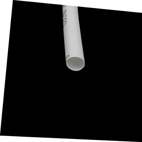 X-mosás ragályos 10M 0.16 a Belső Átm Poliolefin Égésgátló Cső Fehér Vezeték Javítása(10M 0.16 pulg. Belső, de poliolefina, tubo ignífugo, BLANC-O