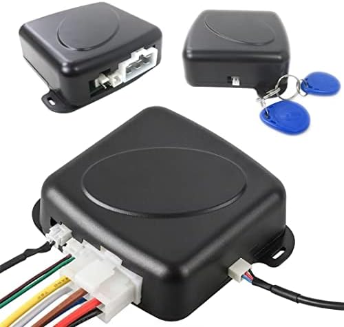 Gxcdizx Egyetemes Gyújtás Kapcsoló 12V RFID Motor Start Nyomógomb Kulcsnélküli Bejegyzés Starter Kit