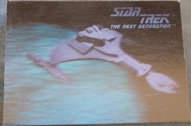 Évjárat 1991-ben 25 éves ST A Következő Generációs Klingon Csillaghajó Hologram-Kártya sm