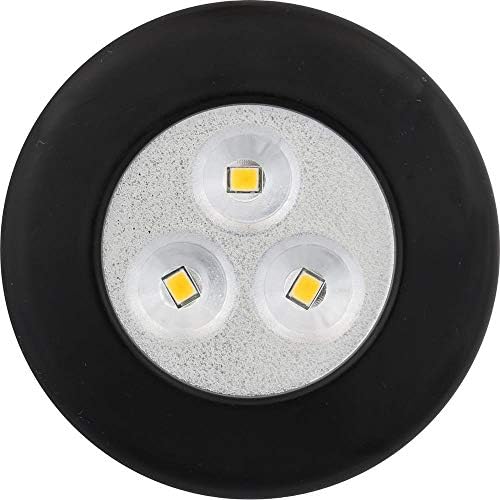 Amerelle 75302B LED Fekete Fény -N Érintse meg az On/Off Light Segédprogram, 3-Pack