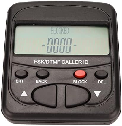 KIZIPO Call Blocker, 2000 Számok Nagy Kapacitású Telefon Blokkoló LCD Kijelző Dual Plug Design hívásblokkolás Készülék Állítható Fényerő a