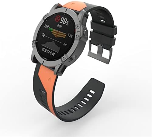 TTUCFA Sport Szilikon Watchband csuklópántot a Garmin Fenix 6X 6 Pro 5X 5 + 3 HR Smartwatch 22 26mm EasyFit gyorskioldó Csuklópánt