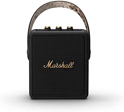 Marshall Emberton Bluetooth Hordozható Hangszóró - Fekete & Brass, valamint Stockwell II Hordozható Bluetooth Hangszóró