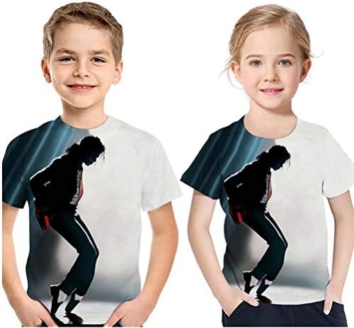 Lgandpg Gyerekek, Fiúk, Lányok Hűvös 3D-s T-Shirt Rövid Ujjú Nyomtatás Póló Maximum