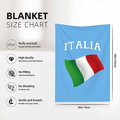 QG ZZX Italia-Olaszország olasz Zászló Baba Takaró Fiúk Lányok Gyerekágy Takaró Babakocsi Takaró