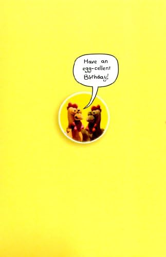Az egyesült KIRÁLYSÁG Üdvözlet Vicces Szülinapi Kártyát Neki - Vidám Csirke Vicc - Szülinapi Kártyát Neki, barna, 344304-0-1