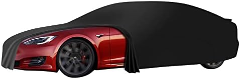 Xipoo Illik Tesla Model S Autó fedezet Sedan Fedezze UV Védelem Szélálló Por Bizonyíték Karcolás Bizonyíték Szabadtéri Teljes Autó fedezet