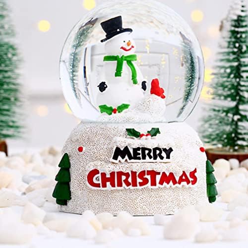 Kisangel Karácsonyi Hógömb Karácsonyi Víz Lámpás Hóember Mikulás Kristály Karácsonyi Asztali Holiday Home Decor a vendégeknek