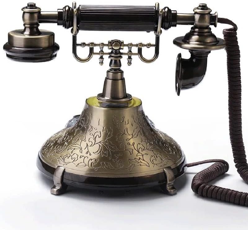 ZYKBB Klasszikus Telefon-telefone fixo Gombot, Tárcsázza a Vezetékes Telefon Antik Office Home Study Room telefono