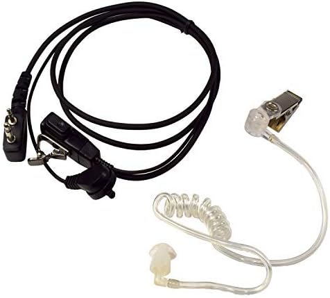2X HQRP 2 Pin Akusztikus Cső Hangszóró, Fülhallgató Mikrofon Kompatibilis a Yaesu FT-816,-FT-911, ÖTÖDIK-2005, ÖTÖDIK-2006 + HQRP Nap Méter