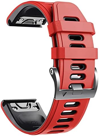 GANYUU Quickfit Watchband a Garmin Fenix 6 6 Pro Szilikon Easyfit Csuklópántot a Fenix 6X 5X 5X Plusz 3 3HR Óra 26 22mm Heveder (Szín :