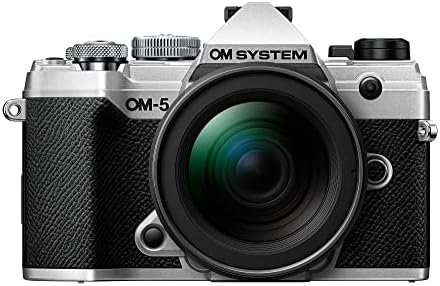 OM Rendszer OM-5 Ezüst Micro Four Thirds Rendszer, Kamera, M. Zuiko Digital ED 12-45mm F4.0 PRO készlet Kültéri Kamera, Időjárás, Zárt Kialakítás,