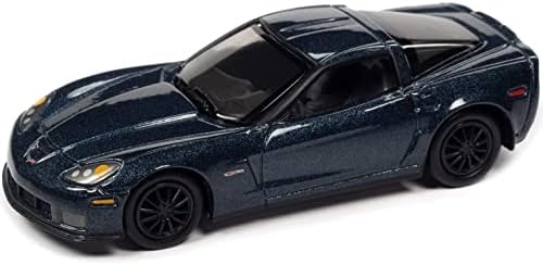 2012-es Chevy Corvette Z06 Szuperszonikus Kék Találkoztam Klasszikus Arany Gyűjtemény Kft Ed, hogy 12240 db 1/64 Fröccsöntött Modell