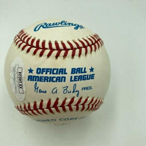 Gyönyörű Joe Dimaggio Aláírt Dedikált American League Baseball SZÖVETSÉG COA - Dedikált Baseball